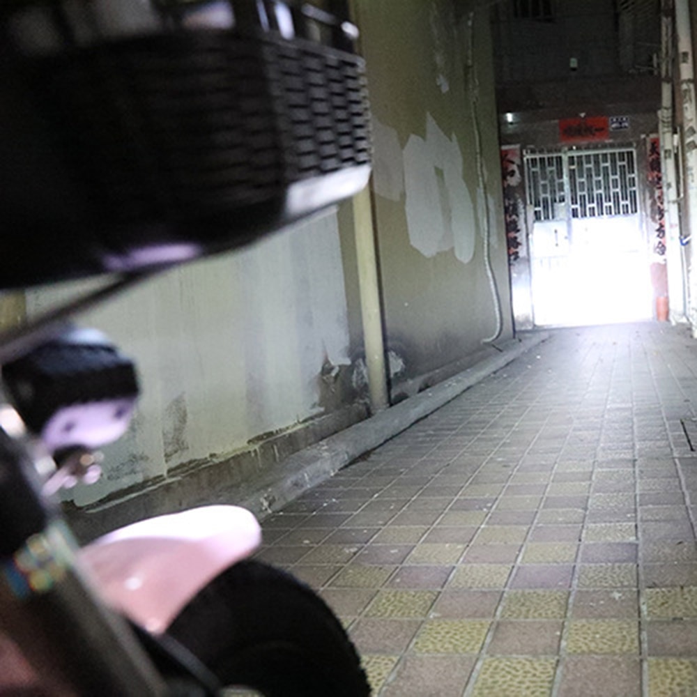 12v 24v 36v 48v 60v 72v elektrisk cykellampe med horn vandtæt forlygtehornsæt forlygte