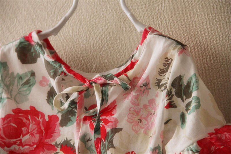 Kids Girls Casual Party Princess Floral Flouncing Chiffon Tops Blouse Girls Clothes Shirts 1-6Y