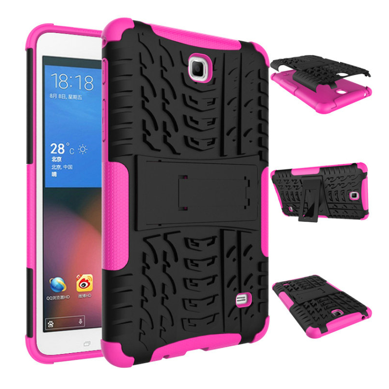 For Samsung Galaxy Tab 4 7.0 SM T230 Case Cover Coque T231 T235 Heavy Duty Rugged Impact Hybrid Case Kickstand Protective Cover