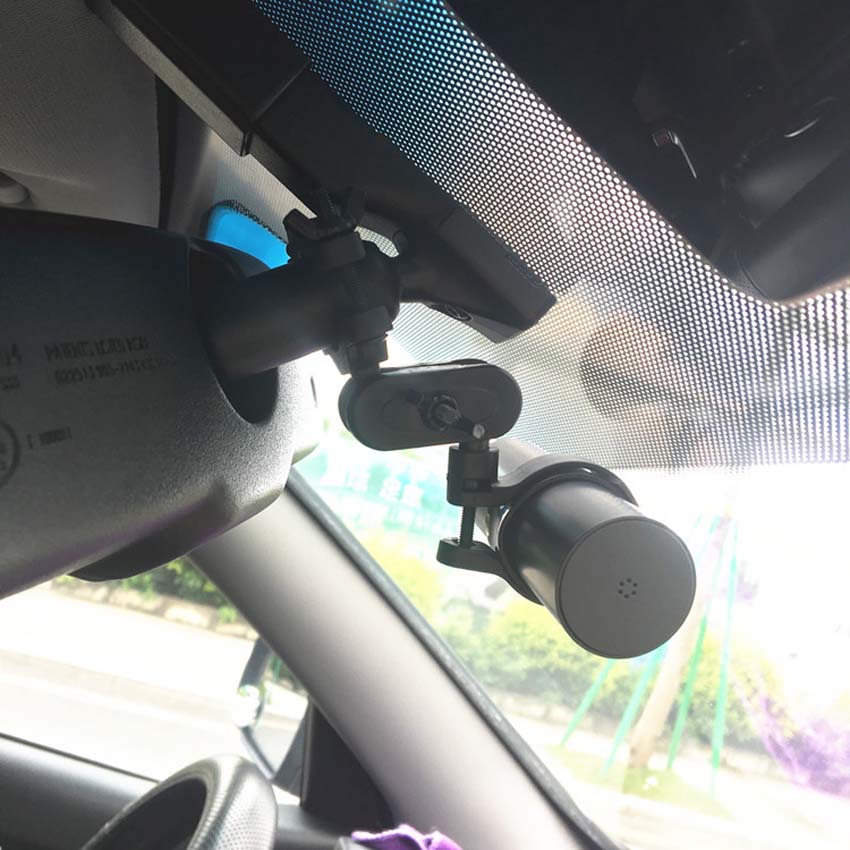 Cilíndrico condução gravador titular fix no pára-brisa do carro ou espelho retrovisor para xiaomi 70 mai mini um otário base dvr montar