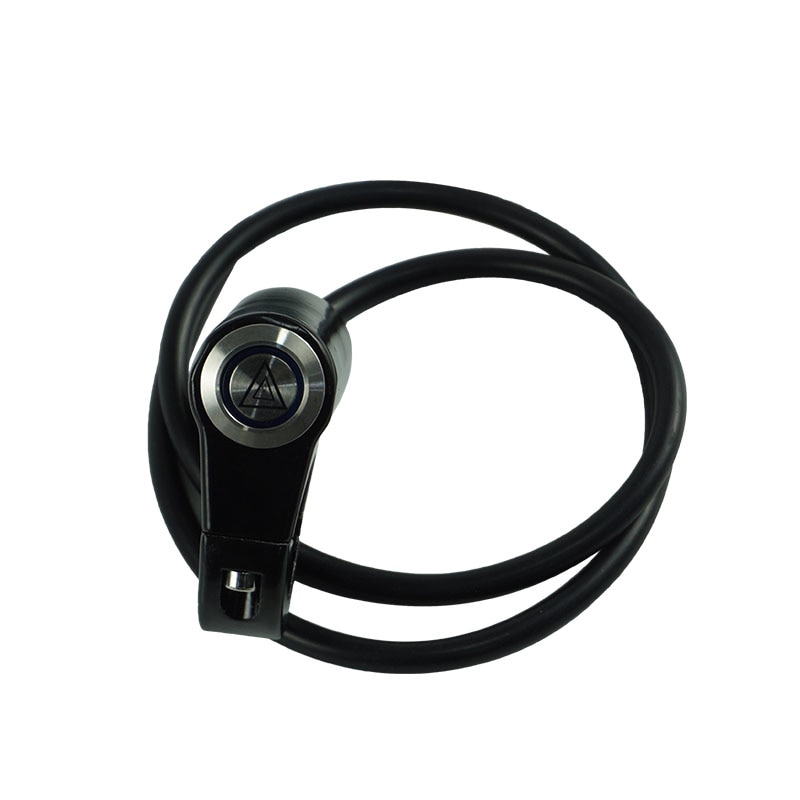7/8 &quot; 22mm motorcykelstyr-kontakt havarilys tænd/sluk-knap dobbeltblink advarsel nødlygte signalblink med led