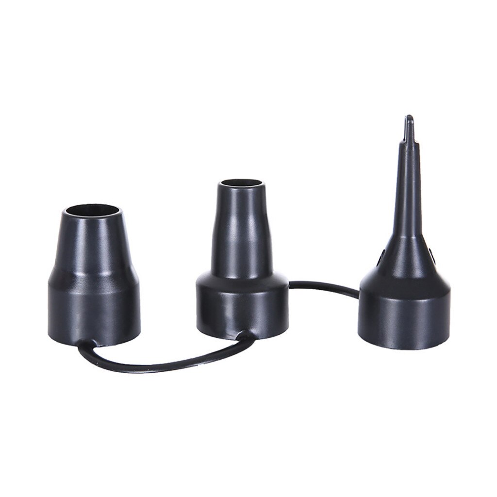 Plastic Nozzle Pump Nozzle Head Air Inflator Adaptor Replacement Nozzles 3 Sizes Inflator Dual Head Pumping