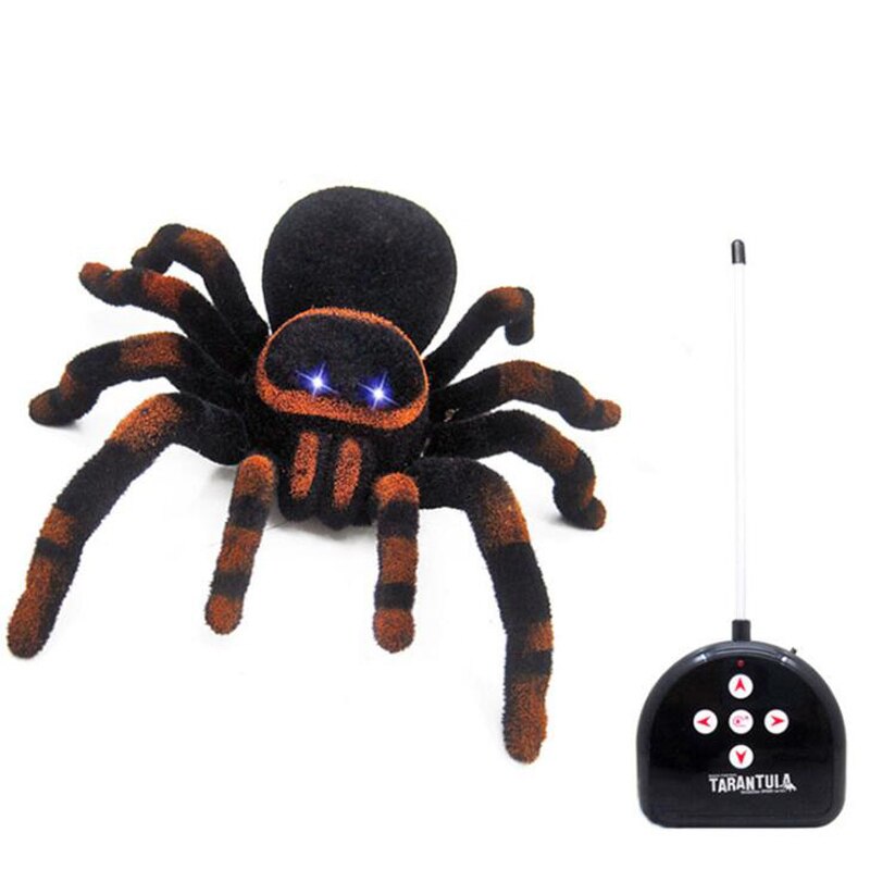 Multifunktionssimulation fjernbetjening firevejs edderkop legetøj infrarød fjernbetjening tarantula legetøj festival hele person legetøj