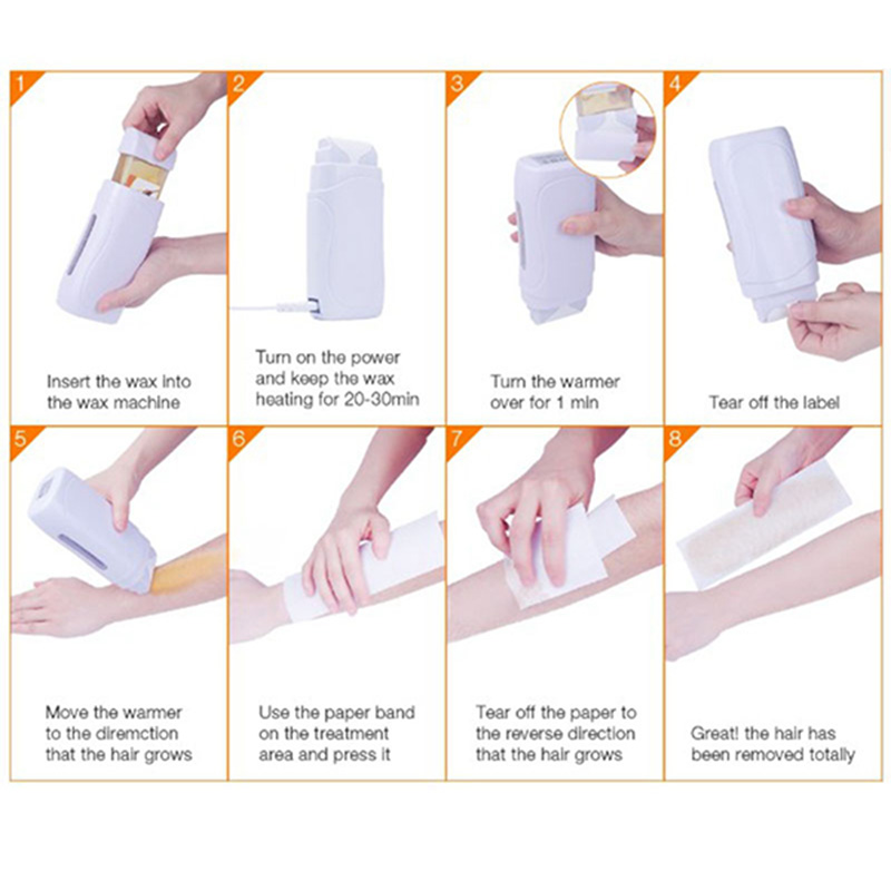 Liddy Een Hand Draagbare Holding Ontharing Apparaat 100G Ontharing Wax Ontharing Wax Machine Met Ons plug