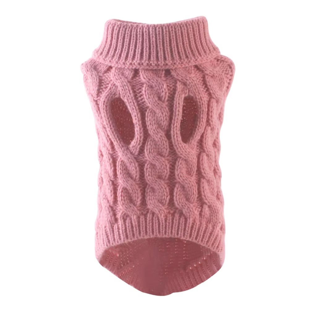 Puppy Hond Truien voor Kleine Middelgrote Honden Katten Kleding Winter Warm Huisdier Coltrui Chihuahua Vest Zachte Yorkie Jas Teddy Jas