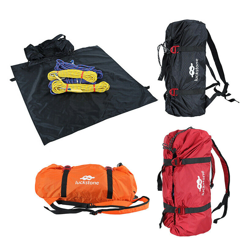 Klimmen Touw Zak Klimmen Krijt Zak Draagbare Outdoor Veiligheid Touw Waterdichte Verstelbare Vouwen Accessoires Klimmen Apparatuur