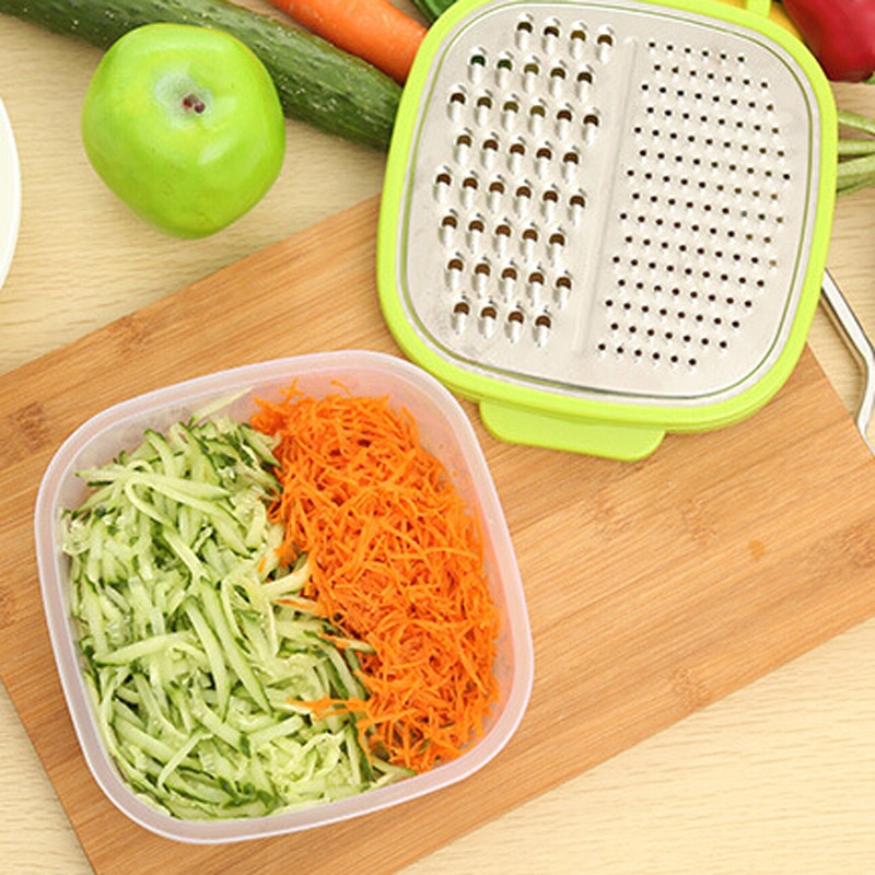 Rvs Groente Fruit Aardappel Wortel Slicer Cutter Voor Keuken Tool Rasp