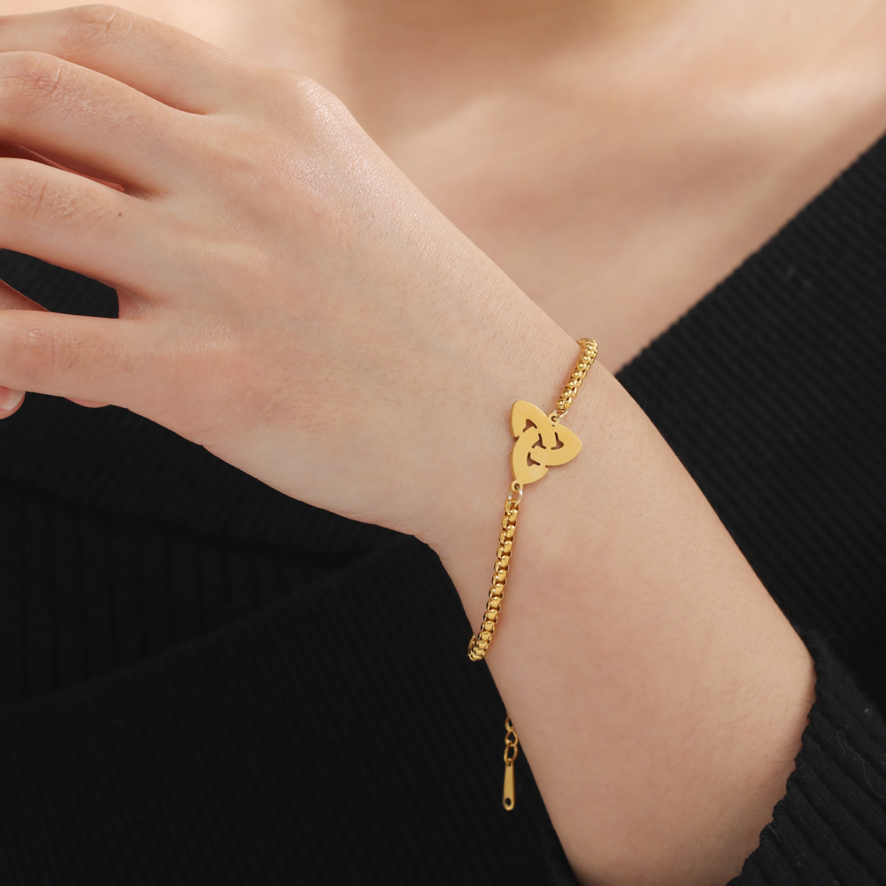 Teamer Jahrgang frauen Armbinde Edelstahl Reize Kasten Verknüpfung Kette Amulett Schmuck Wicca Wikinger Zubehör Pentagramm