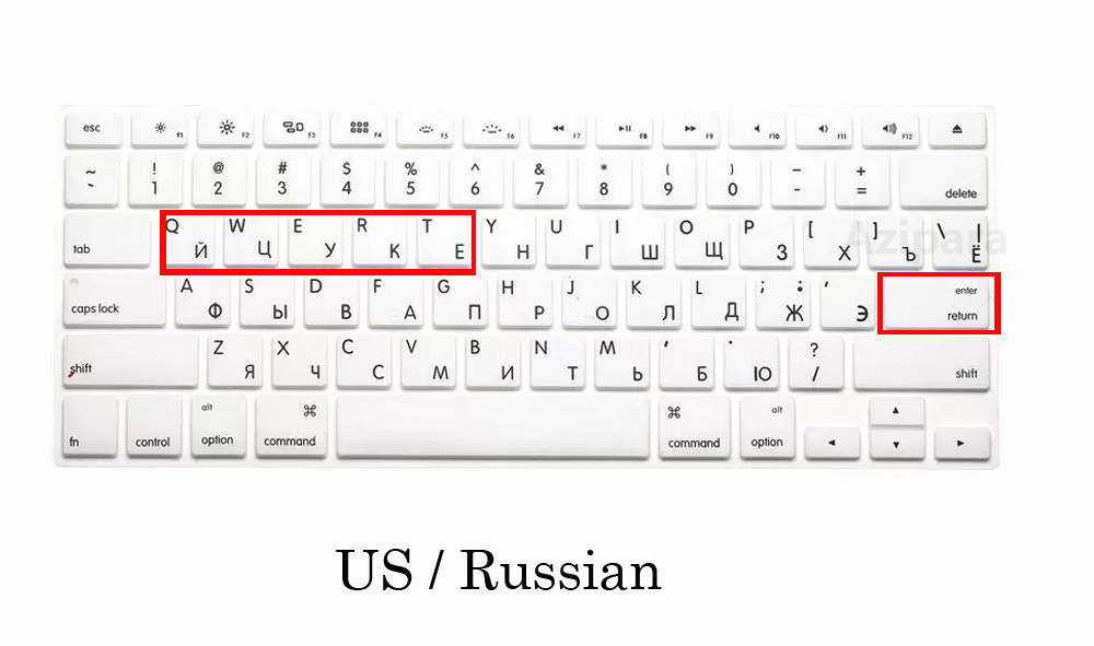 Coque de clavier en silicone souple EU/US pour Macbook Pro 13 Pro 15 CDROM A1278 A1286, EU/US/russe: US-White