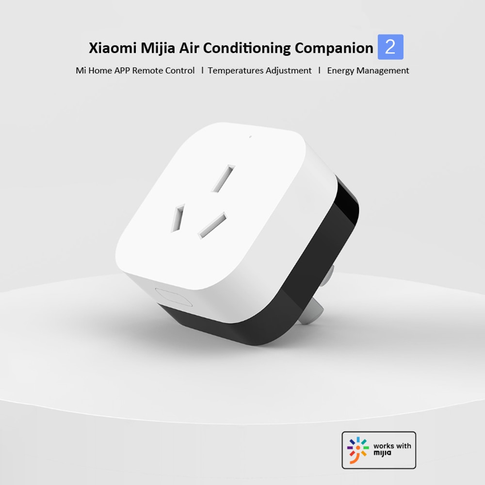 Klimaanlæg companion 2 smart home-stik med temperatur fugtighedssensor trådløs app fjernbetjening til xiaomi mijia