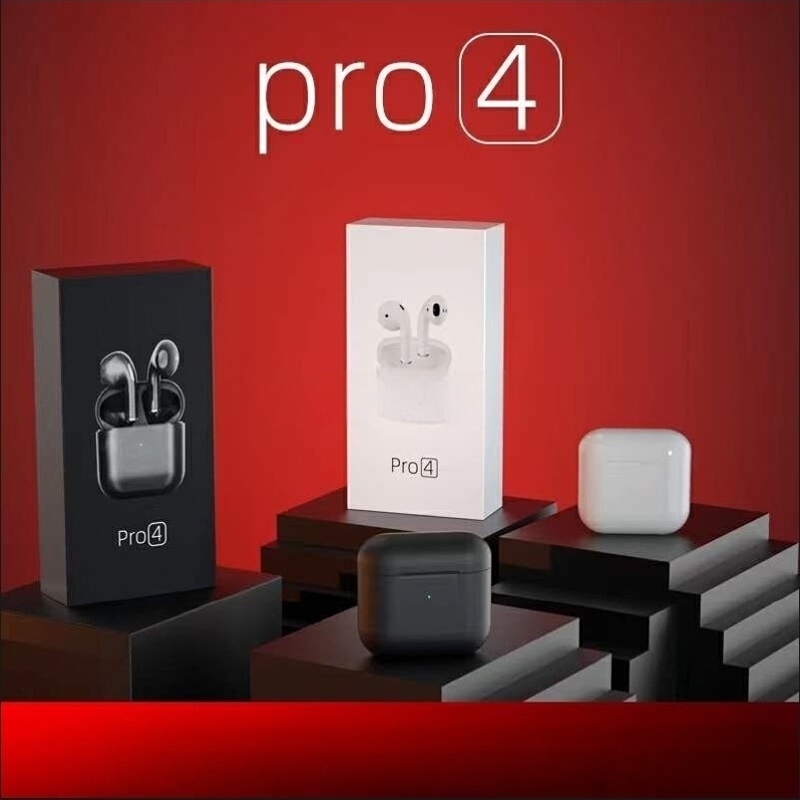 Original Pro4 TWS drahtlose kopfhörer kopfhörer Bluetooth 5,0 wasserdichte headset mit mic lange standby-batterie lebensdauer