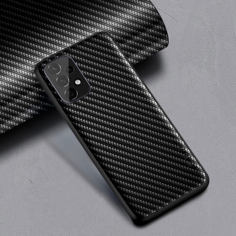 Carbon Fibre textur Telefon Fall für Samsung Galaxy A73 A53 A33 5G Weiche Rückseitige Abdeckung für Samsung galaxy A23 Fall