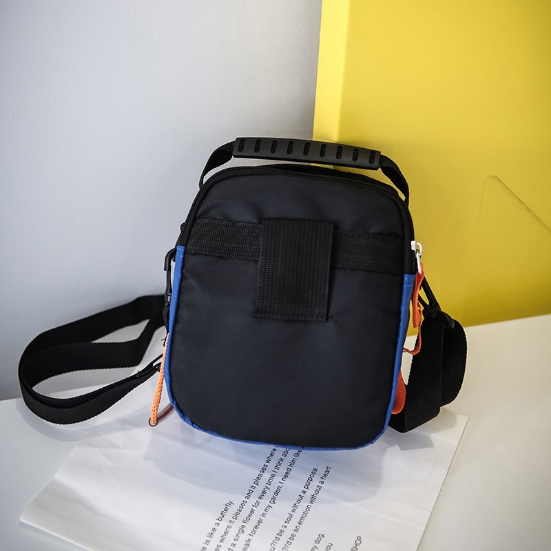 Men&#39;s Bag Messenger Bag Male Waterproof Oxford Travel Hip Hop Streetwear Shoulder Crossbody Bags Handbag Casual Mini Briefcase