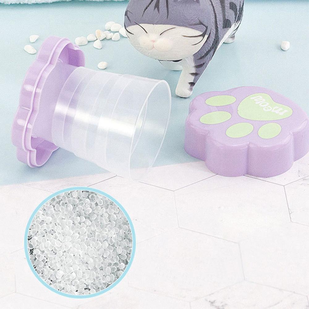 Portátil retráctil taza plegable adorable garra de gato taza de viaje de Camping escalada jugo de leche taza de té de la pata de gato taza plegable