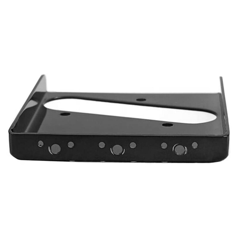 Top Loader Guitar Bridge Plate for Fender Telecaster Electric Guitar Pickup Replacement Parts Accessories (Black)85.5mm