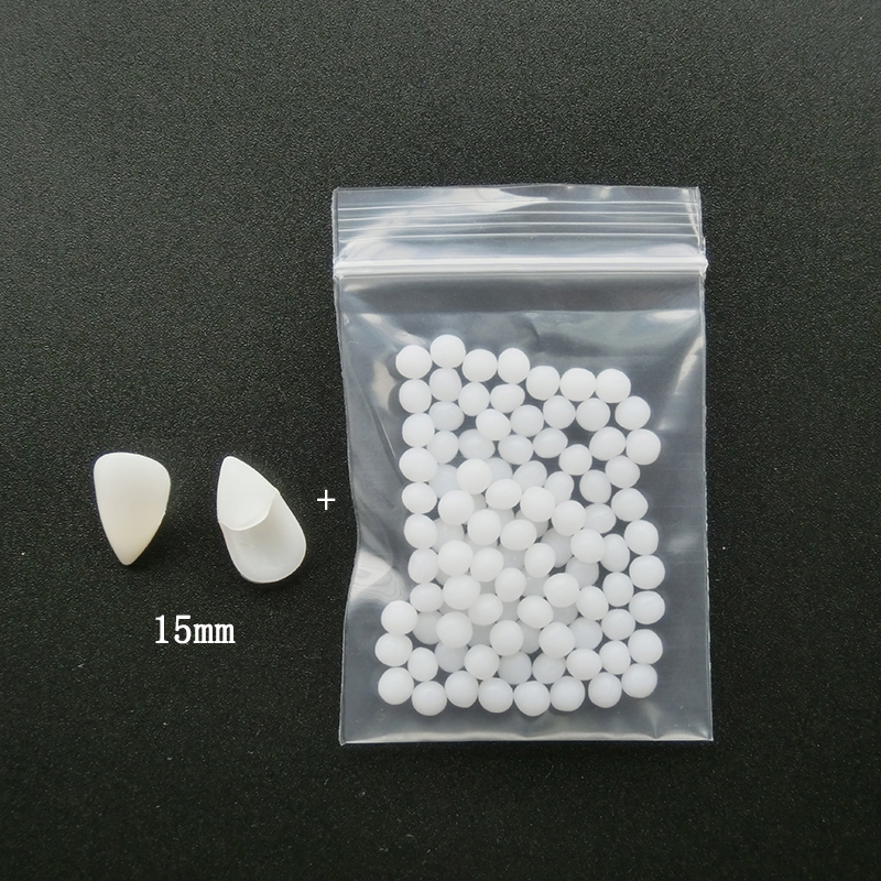 1 par de colmillos para de Cosplay, decoración DIY, disfraz de vampiro de resina para Halloween, accesorios de dientes postizos con pegamento adhesivo, dentaduras postizas para: Gris oscuro