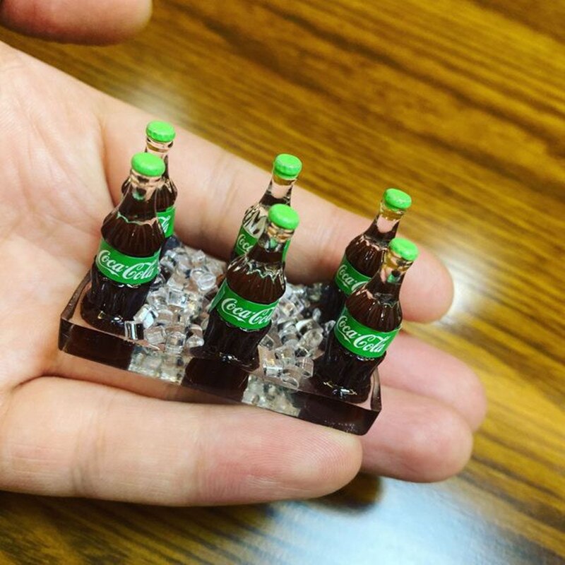 Soportes 3D para botellas de licor y bebidas, imanes de nevera, decoración del hogar pegajosa para niños, adorno de decoración del hogar: h
