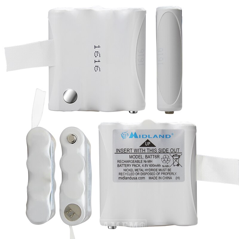 PB-G8 PB-G6 PBG8 Ni-MH Walkie Talkie Battery for Midland G6 G8 M24 M48 M99 LXT-325 LXT Series Reer 5005 5006 Scopi Alan 441 443