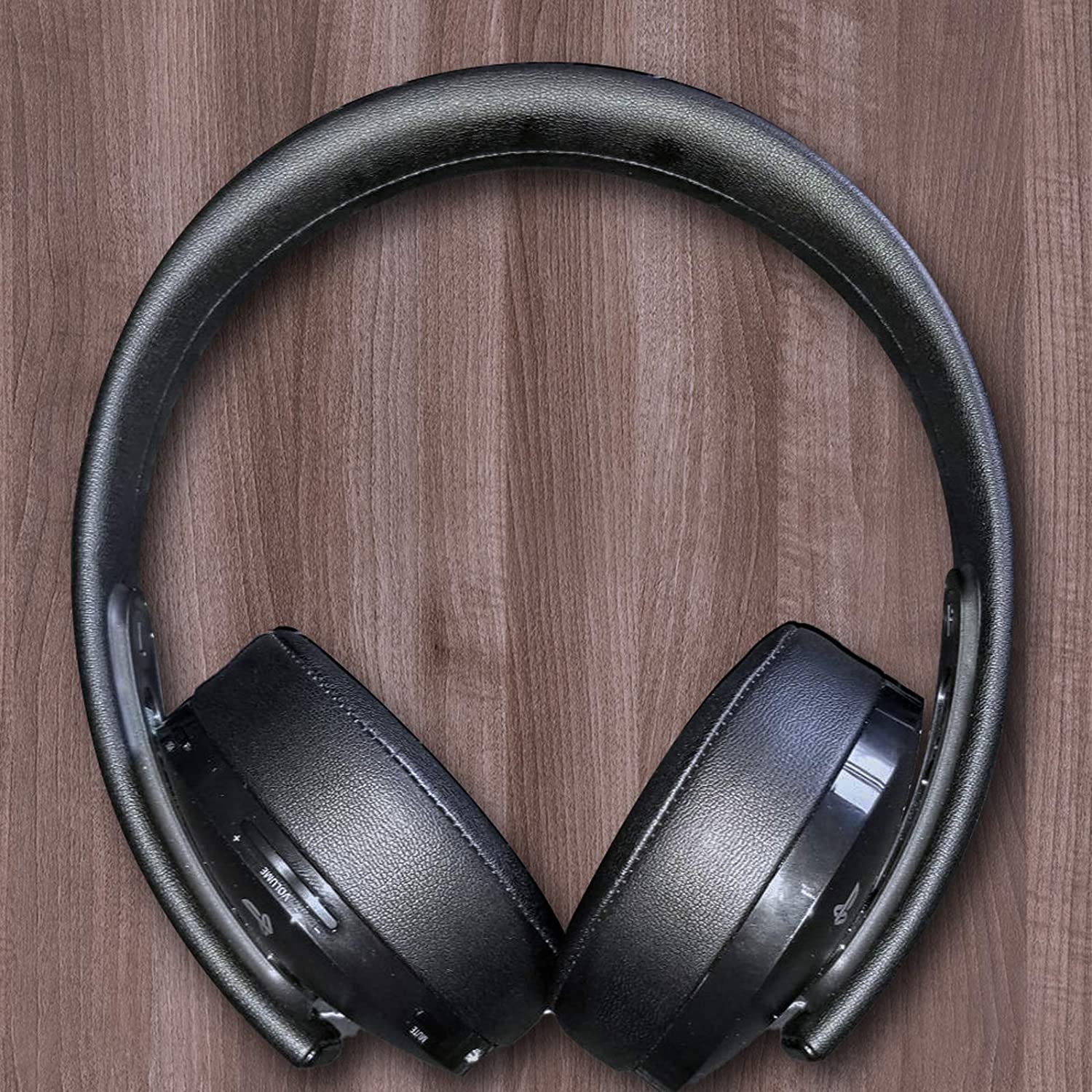Udskiftning, ørepuder kompatible med sony gold trådløst playstation  ps4 headset, version, model cuhya -0080