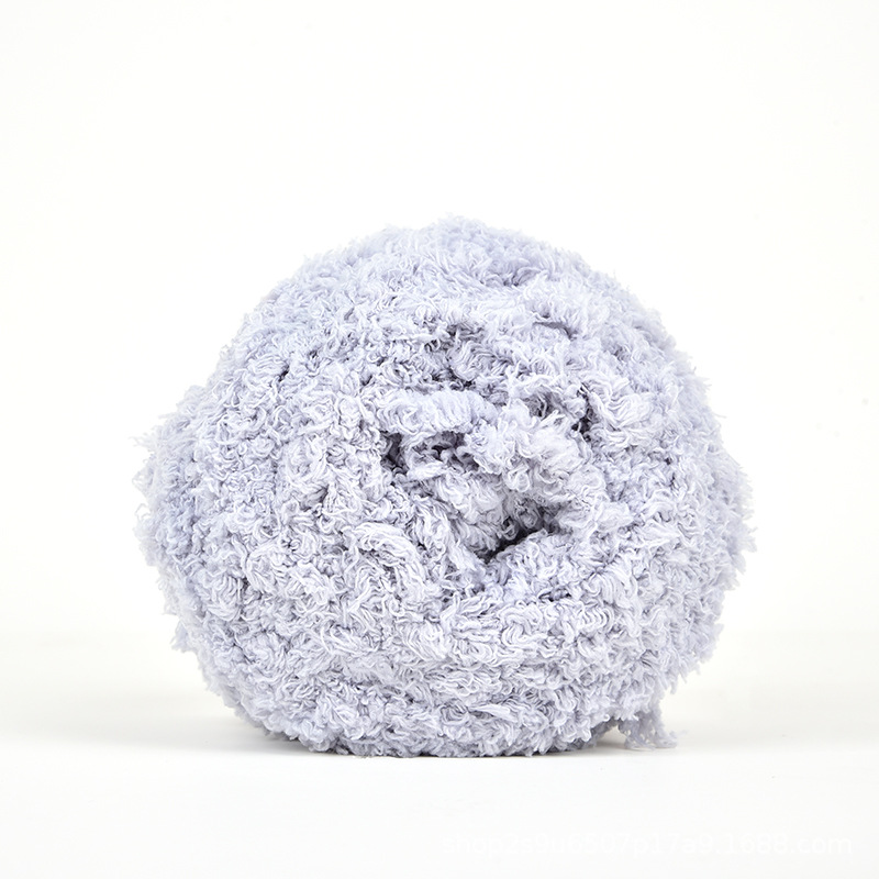 Coral Fleece Yarn Soft Braided Yarn Hand Woven Scarf Thick Baby Toddler Wool Knitting Special Price Crochet Thread: Yellow