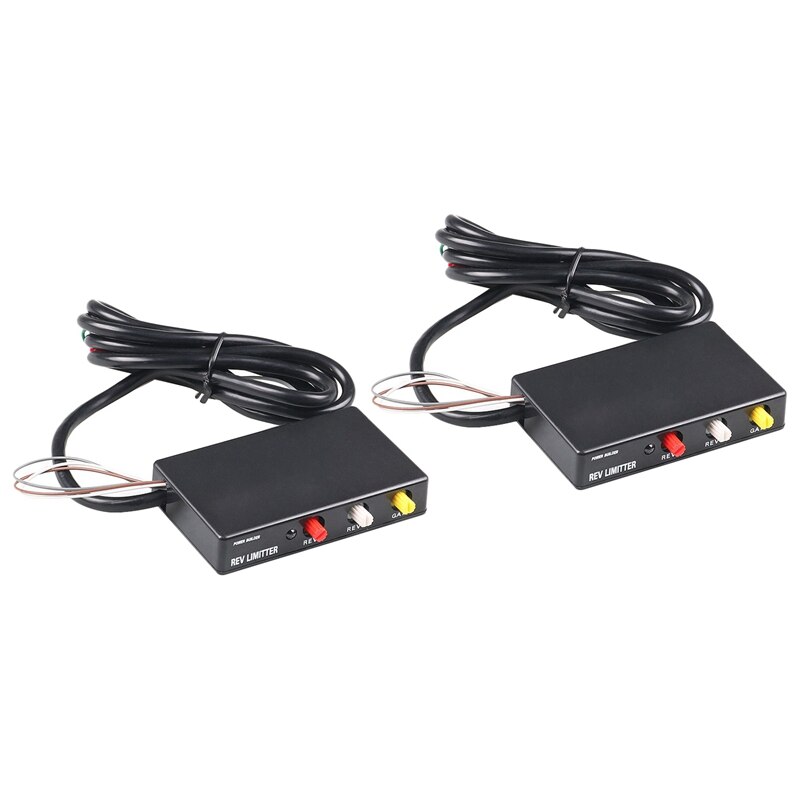 Car Ignition Rev Limiter Launch Control Fire Controlle Exhaust Flame Thrower Kit Chip Type B Drift Fire Exhaust (Black)