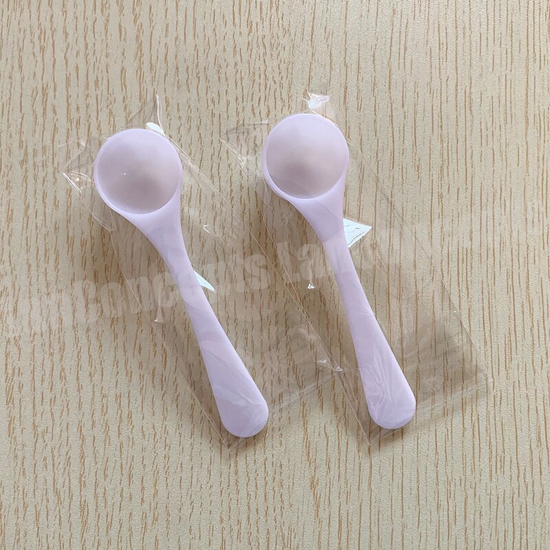 Cuchara medidora de plástico para leche en polvo, envase individual de 2,5g/5ML, 2,5 gramos-200 unidades/lote,