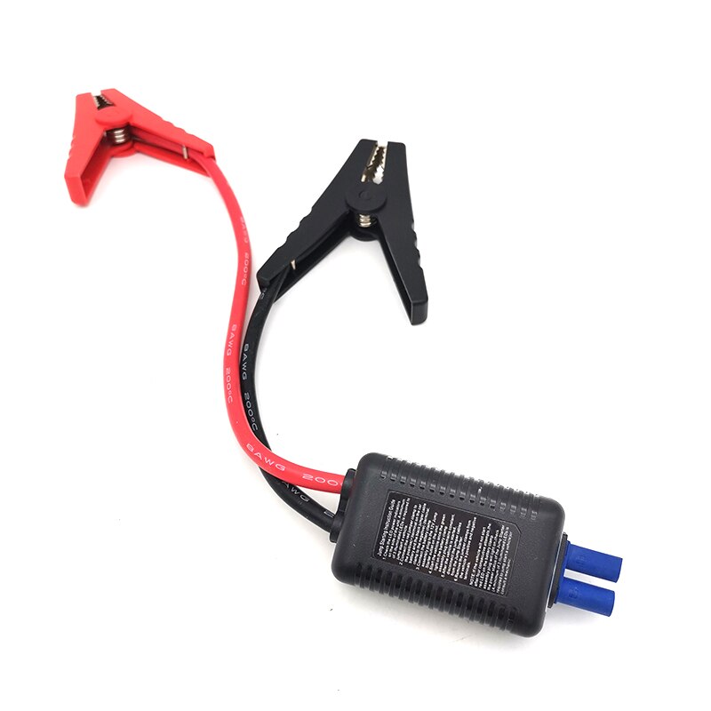 Universal 12V Smart LED Lead Cable Battery Alligator Clamp Clip Emergency Indicator For Car Jump Starter Short-Circuit Protectio