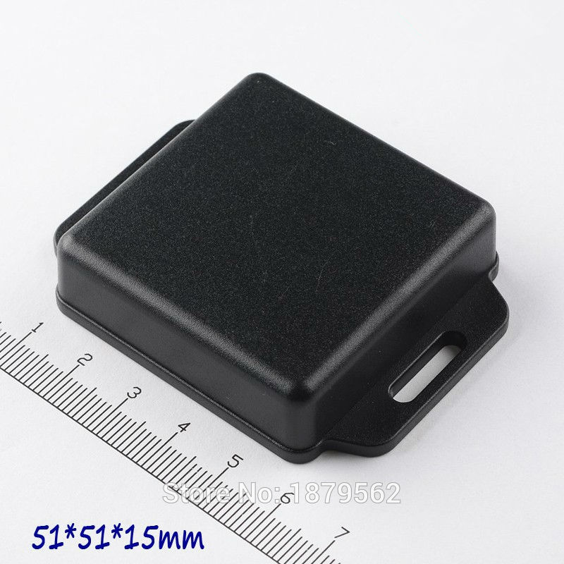 [2 colors] 51*51*15mm wall mount plastic box for electronic project junction box pcb small DIY led box waterproof outlet box