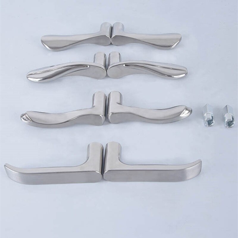 Security indoor door lock handle replacement accessories universal bedroom bathroom shower door pull knob handle Home Hardware