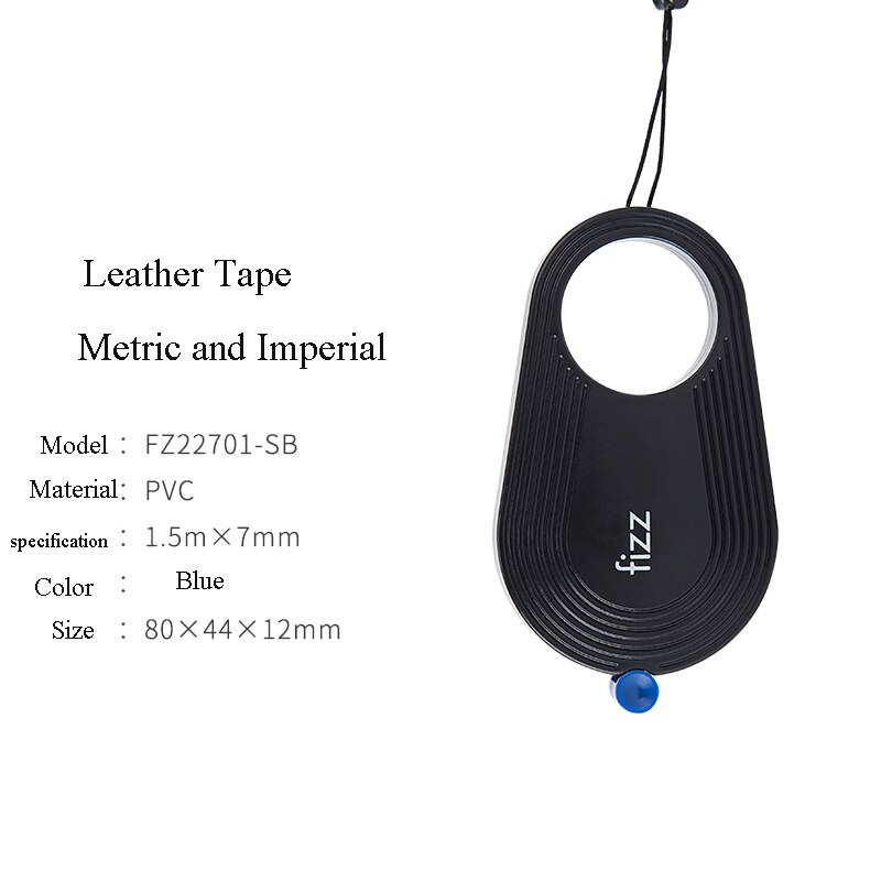 Fizz Tape Measure Measuring Tape Innovative Tape Measure Business Office Decompression Turn Le Tape Measure For Home Office: Blue