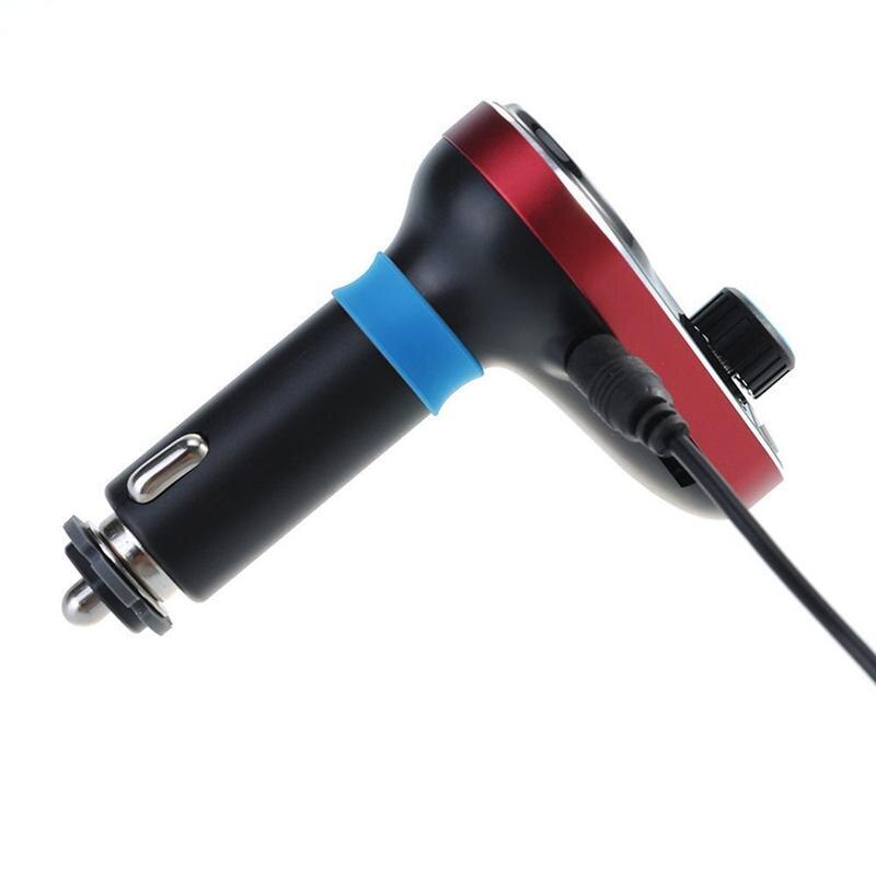 Wireless Multifunctional Handsfree Car Kit/ Adapter FM Transmitter / Calling / MP3 Player Dual USB Ports For Phone Power