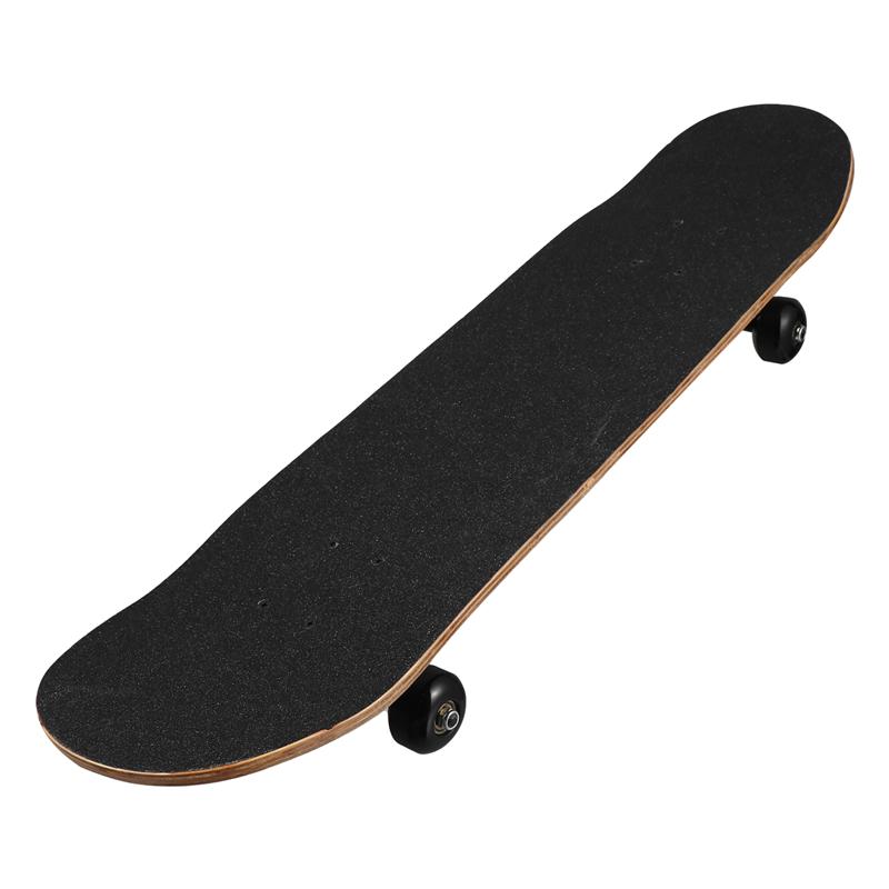 Complete Maple Wood Skateboard Longboard Decks Double Rocker Skateboard With Wheels for Teens Boys Girls Cool