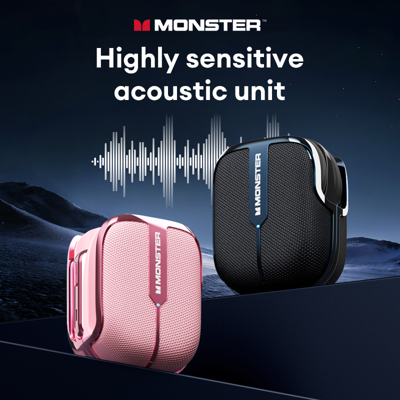 Choice Monster XKO06 auriculares de oído abierto inalámbrico Bluetooth 5,4 reducción de ruido auriculares para juegos llamada HD auriculares deportivos con micrófono