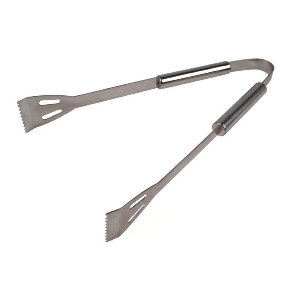 3 Pcs Premium Stainless Steel Perfect Outdoor Barbecue Grill Utensils Set Includes Spatula Tongs & Fork with Camouflage Cloth Ba