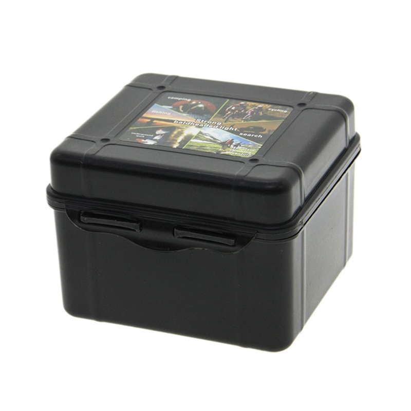 Caja de luz Universal de plástico para linterna, caja de luz, 19cm x 10cm x 6cm, resistente al agua, anticaída, color negro, accesorios de iluminación