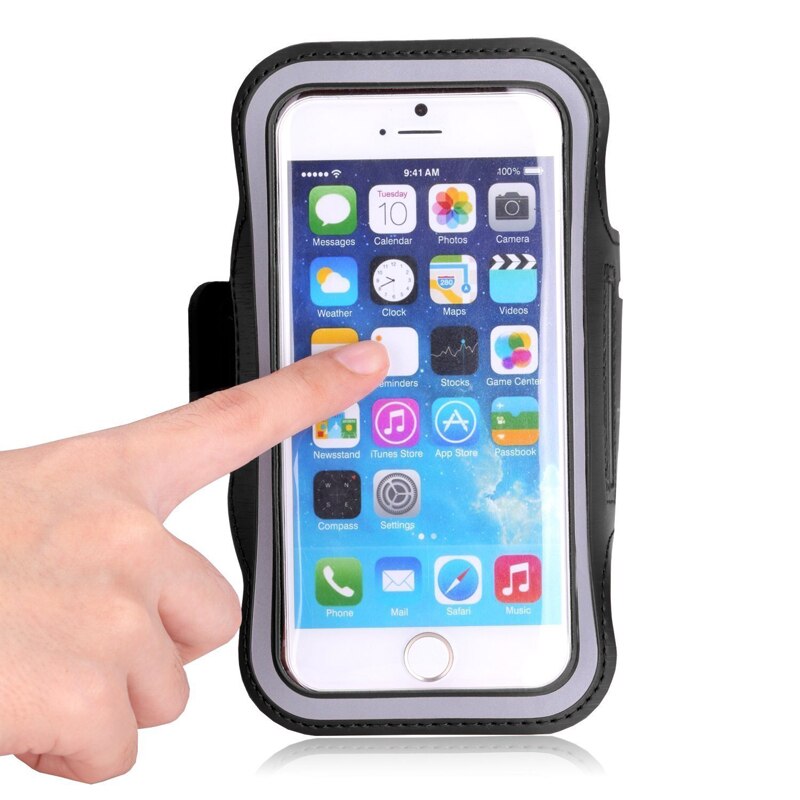 Sports Running Armband for iPhone 8 7 4 5 5S 5C SE 6 6s 8 Plus Carrying Case Cover Holder for Phone on Hand Handbag for Handset