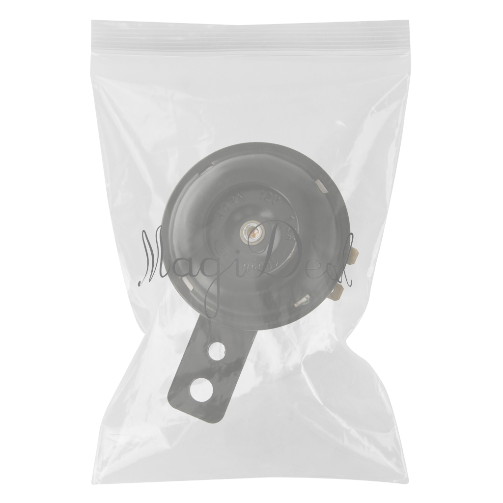 Compact Motor Bike Air Horn Black 105dB 12 volt Motorcycle Loud moto Motocicleta Horn