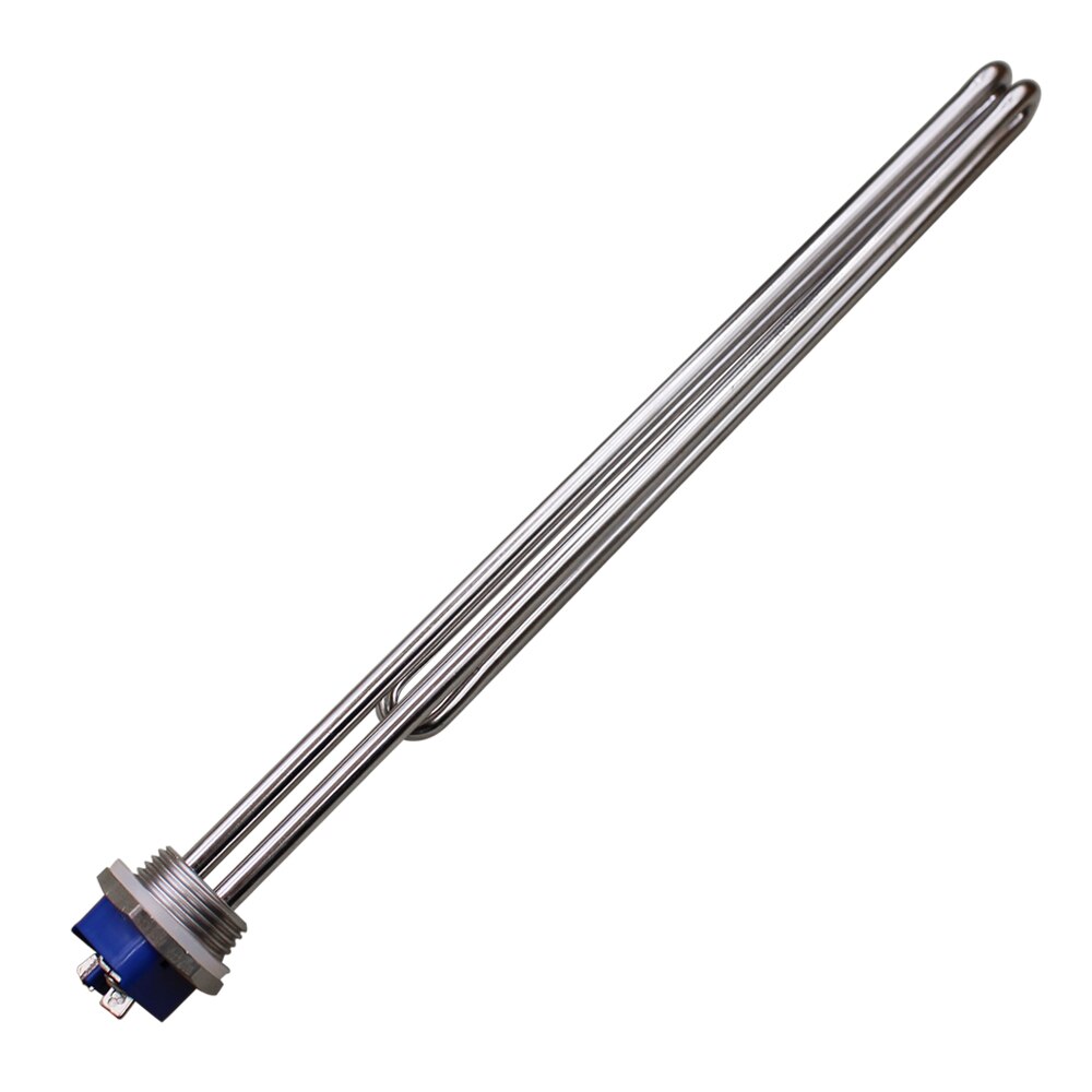 240v 6500w High Wattage Immersion Water Heater Element Foldback Tube Screw In Heater with 1&quot; NPT Thread
