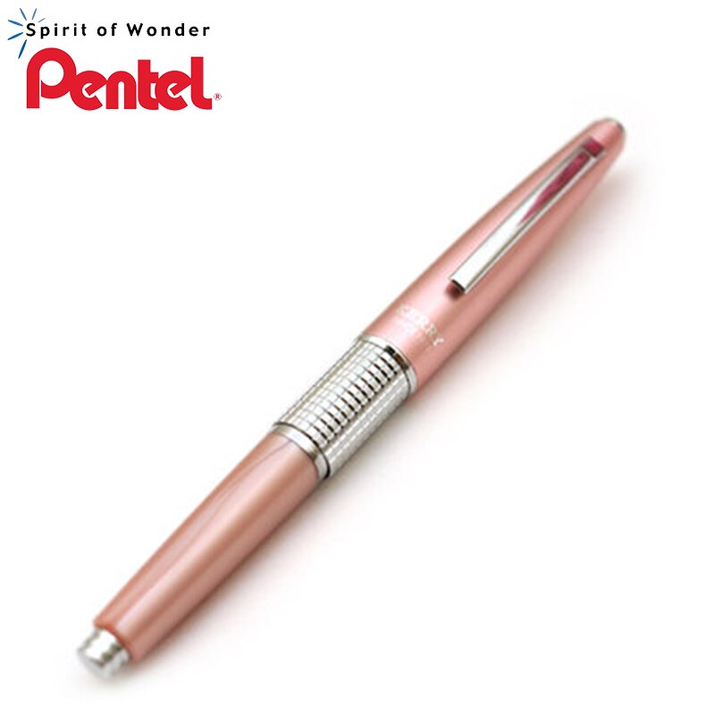 Une pièce Pentel P1035 Kerry crayon mécanique corps en métal 0.5mm 4 couleurs stylo de signature bureau et fournitures scolaires