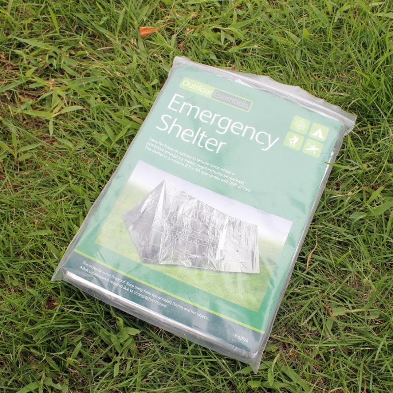 Outdoor Emergency Tent, Survival Blanket, First Aid Blanket, Insulation Blanket, Simple Tent, Sunscreen, Space Blanket