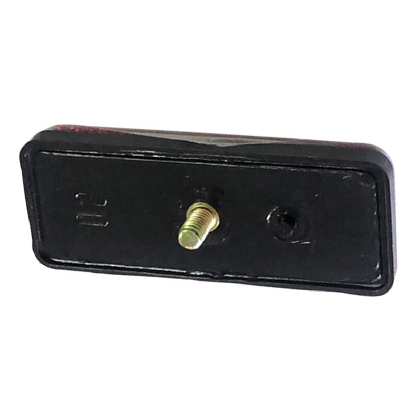 Oblong Red Reflectors Camper Trailer Motorcycle RVs Caravan Automobile Trucks Side Mark Rear/Tail/Signal Parts