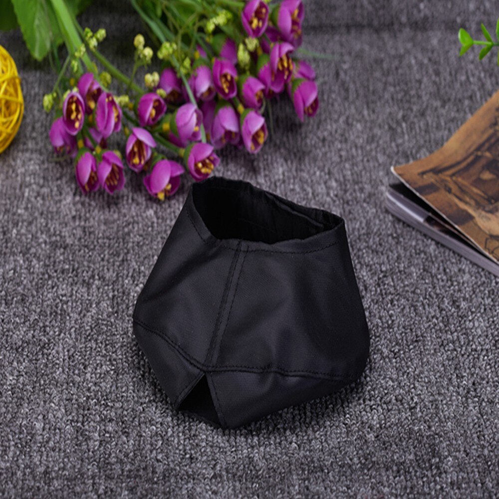 Nylon Katze Maulkorb Anti-Biss Atmungsaktive Katze Maulkorb Masken für Pflegenbad-Massage-bürsten-kamm Schutz Haustier Auge Maske für Katzen Haustier pflege Werkzeuge: Schwarz / S