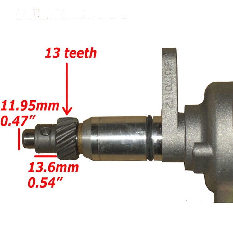 Kazuma Mammoth 800cc UTV Distributor,FDW368 Distributor fit for Suzuki 368Q 3 Cylinder Engine with Carburetor fuel system