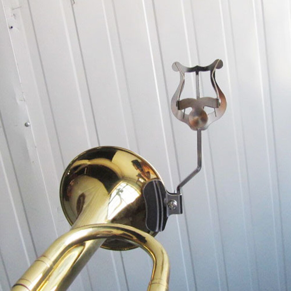 Accessories Metal Sheet Music Clip Stand Clamp On Portable Marching Lyre Lightweight Universal Fixing Holder Trumpet Trombone