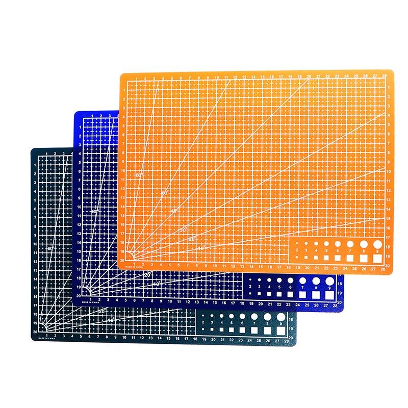 A4 Cutting Mat Self Healing Pad Printed Grid Lines Board Craft Model Tool Cutting Mats