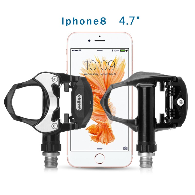 Wellgo R302 Ultralight Road Bike MTB Bicycle Pedals All-alloy Cr Mo Steel Bearing Self-locking Clipless Bicicleta Pedal Cleats