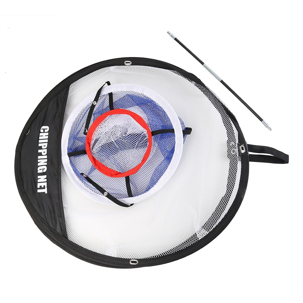 3 Layer Foldable Golf Practice Net Chipping Hitting Pitching Training Aids Cages for Outdoor Exercise Sport Ornaments