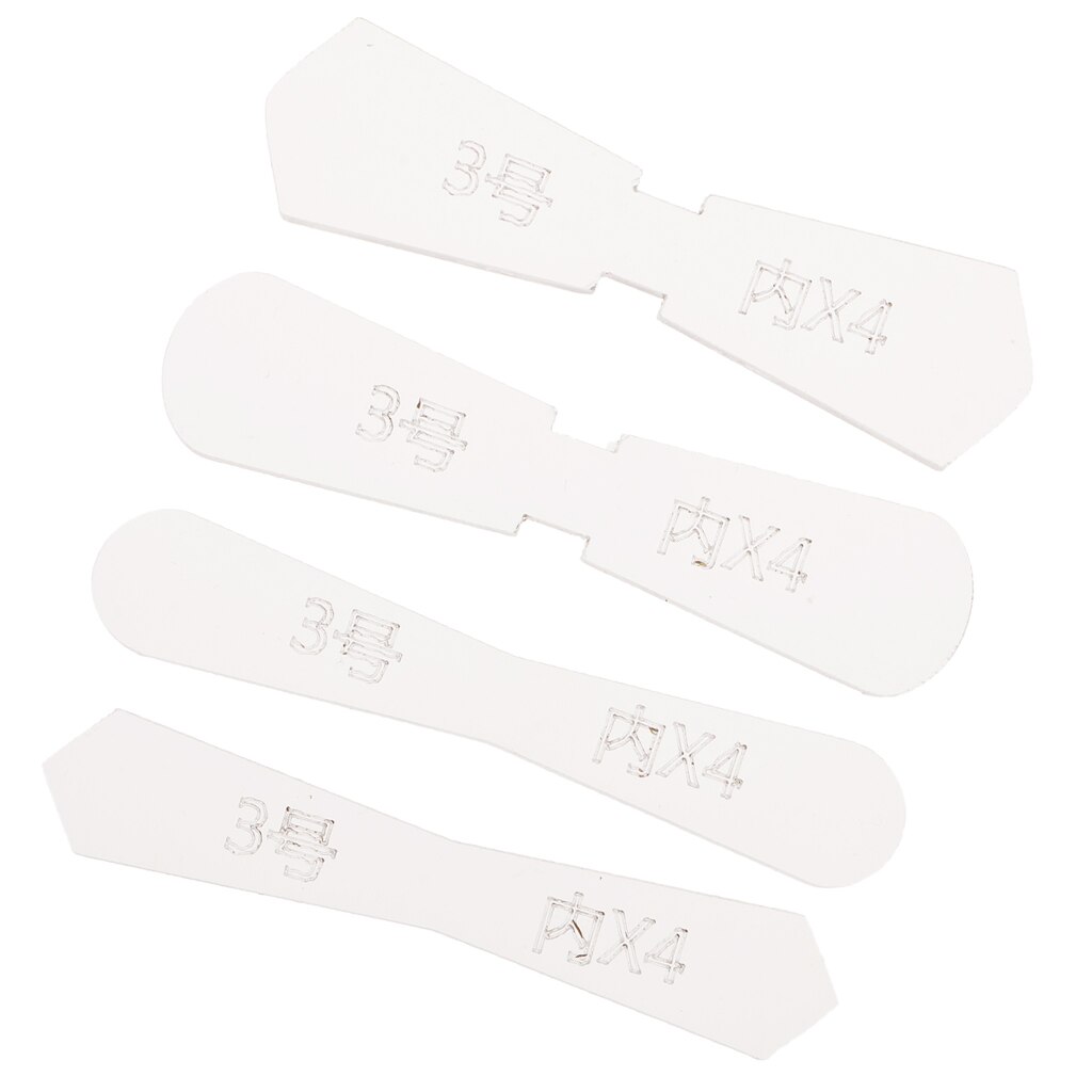 DIY Leather Craft Acrylic Pattern Stencil Template for Zipper Pulls Sliders