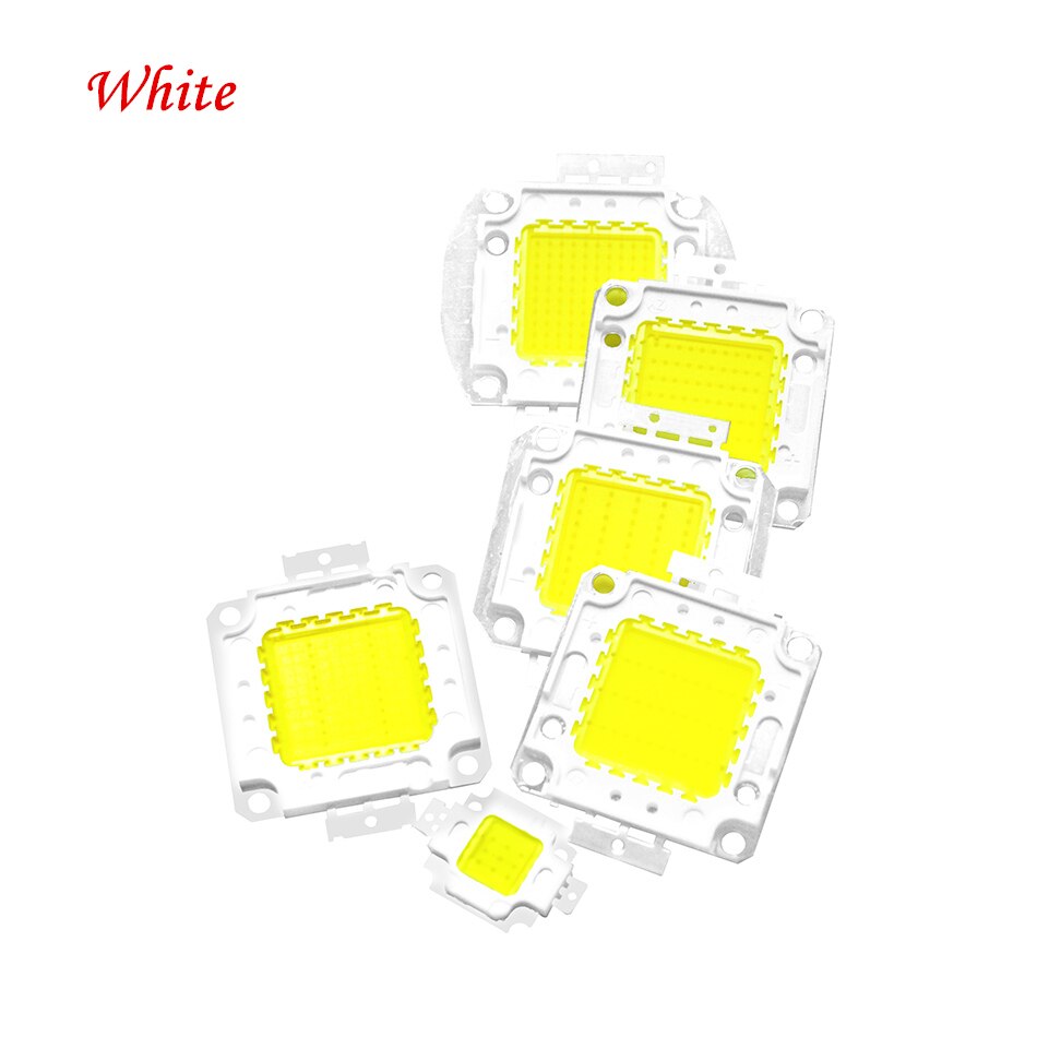 Suuritehoinen integroitu led-siru 10w 20w 30w 50w 70w 100w smd-sirut cob valot led-polttimo valonheittimen kohdevalaisimiin: Valkoinen / 30w
