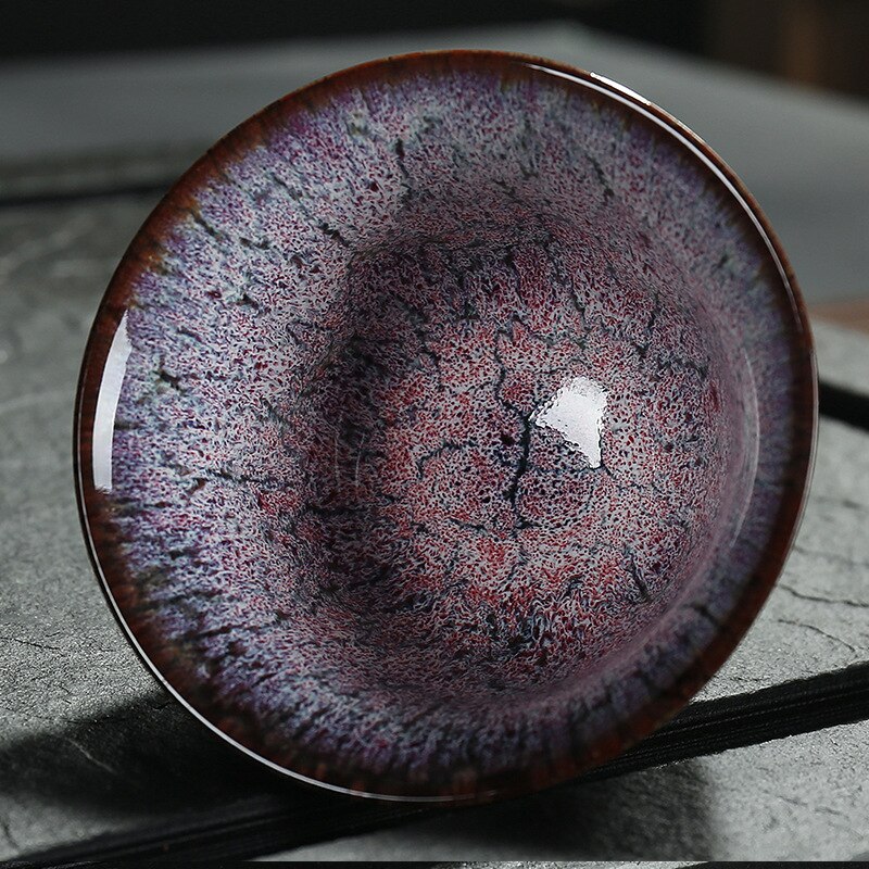 Ovenwissel emmerhoed theeservies theekopje kopje theepot kungfu keramiek 120 ml enkele kopjes jianzhan retro-stijl theekopje